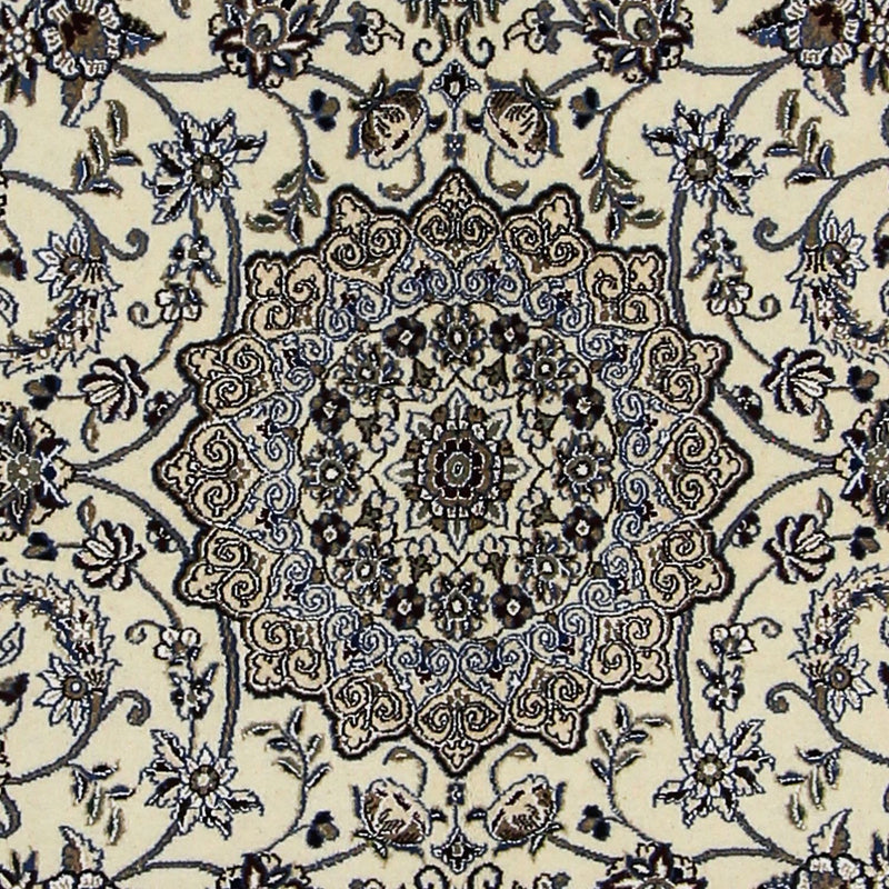 Persisk tæppe - Nain - Royal - 206 x 130 cm - beige