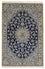 Persisk tæppe - Nain - Royal - 175 x 116 cm - mørkeblå