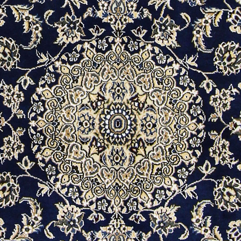 Persisk tæppe - Nain - Royal - 175 x 116 cm - mørkeblå