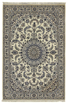 Persisk tæppe - Nain - Royal - 180 x 118 cm - beige