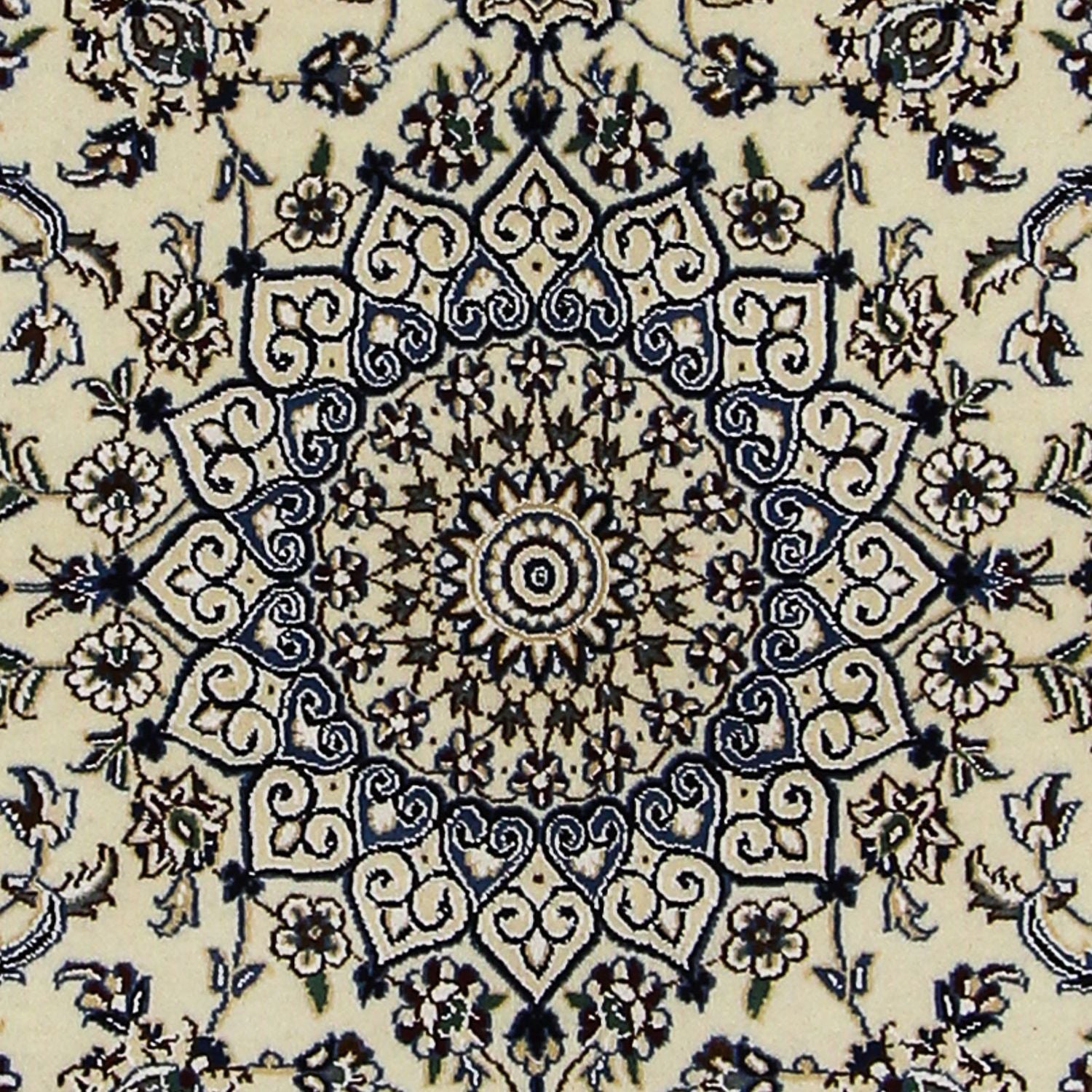 Persisk tæppe - Nain - Royal - 180 x 118 cm - beige