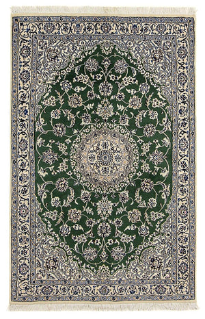 Persisk tæppe - Nain - Royal - 180 x 115 cm - mørkegrøn