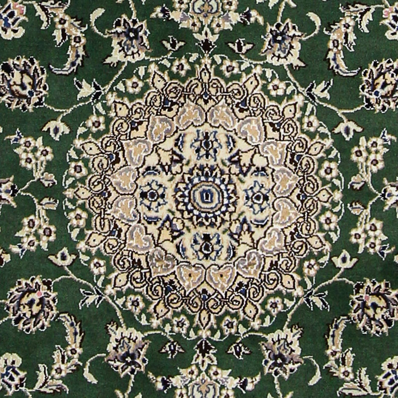 Persisk tæppe - Nain - Royal - 180 x 115 cm - mørkegrøn