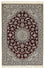 Persisk tæppe - Nain - Royal - 177 x 118 cm - mørkerød