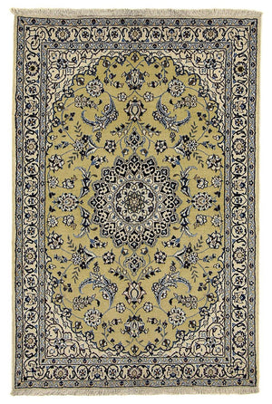 Persisk tæppe - Nain - Royal - 177 x 117 cm - olivengrøn