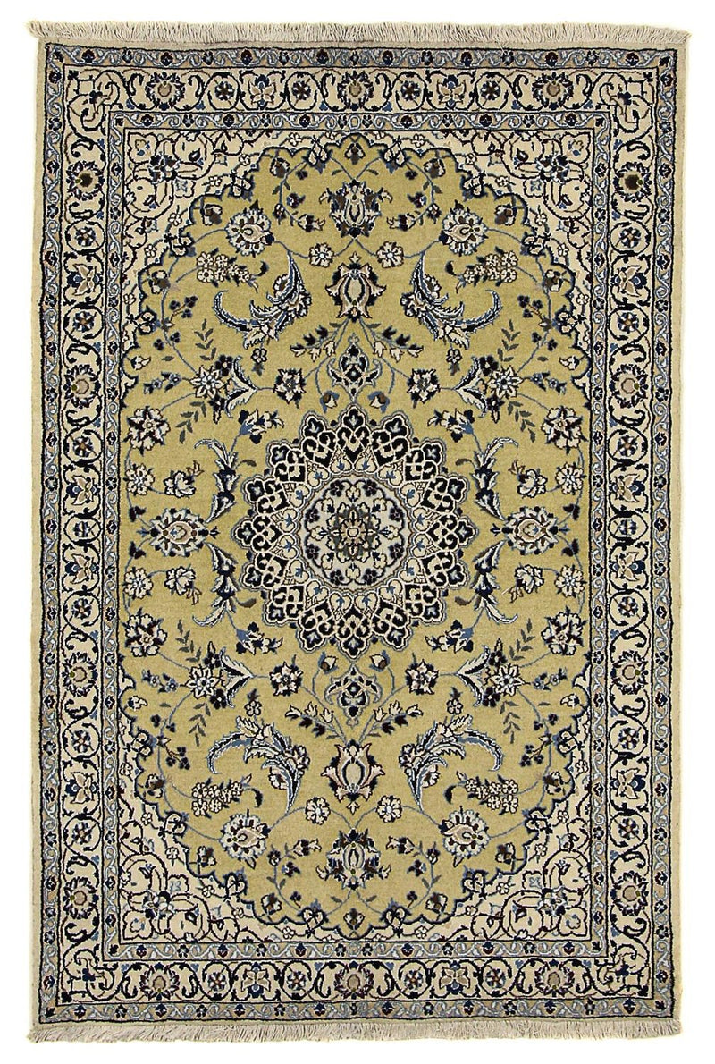 Persisk tæppe - Nain - Royal - 177 x 117 cm - olivengrøn