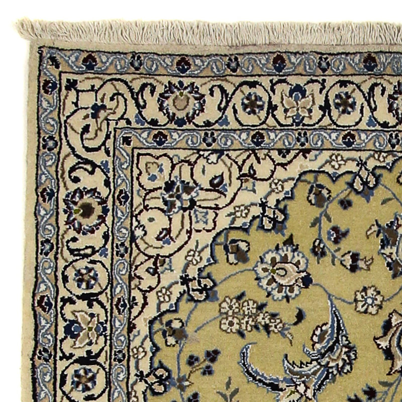 Persisk tæppe - Nain - Royal - 177 x 117 cm - olivengrøn
