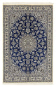 Persisk tæppe - Nain - Royal - 179 x 117 cm - mørkeblå
