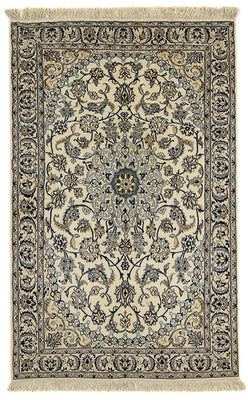 Persisk tæppe - Nain - Royal - 205 x 125 cm - beige