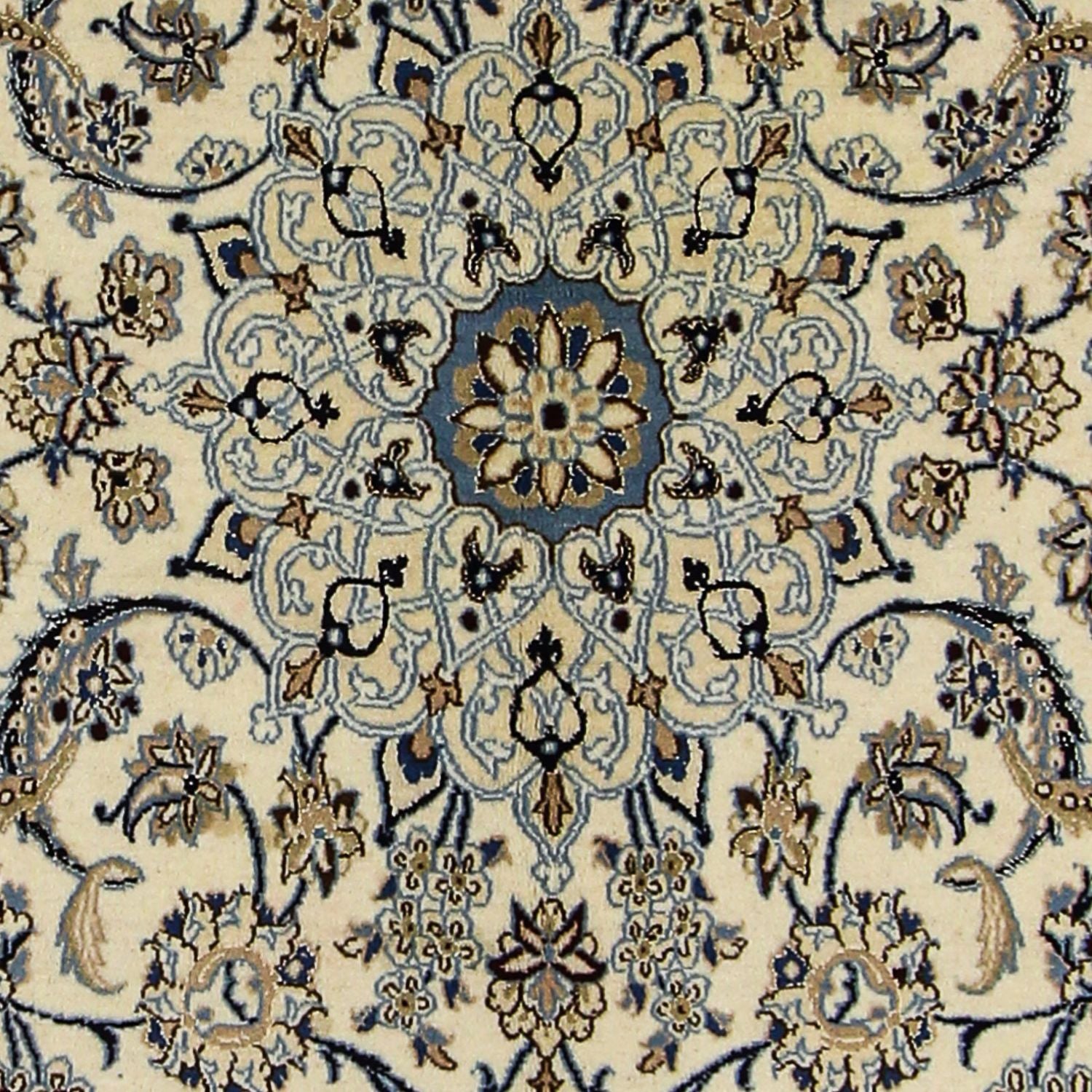 Persisk tæppe - Nain - Royal - 205 x 125 cm - beige