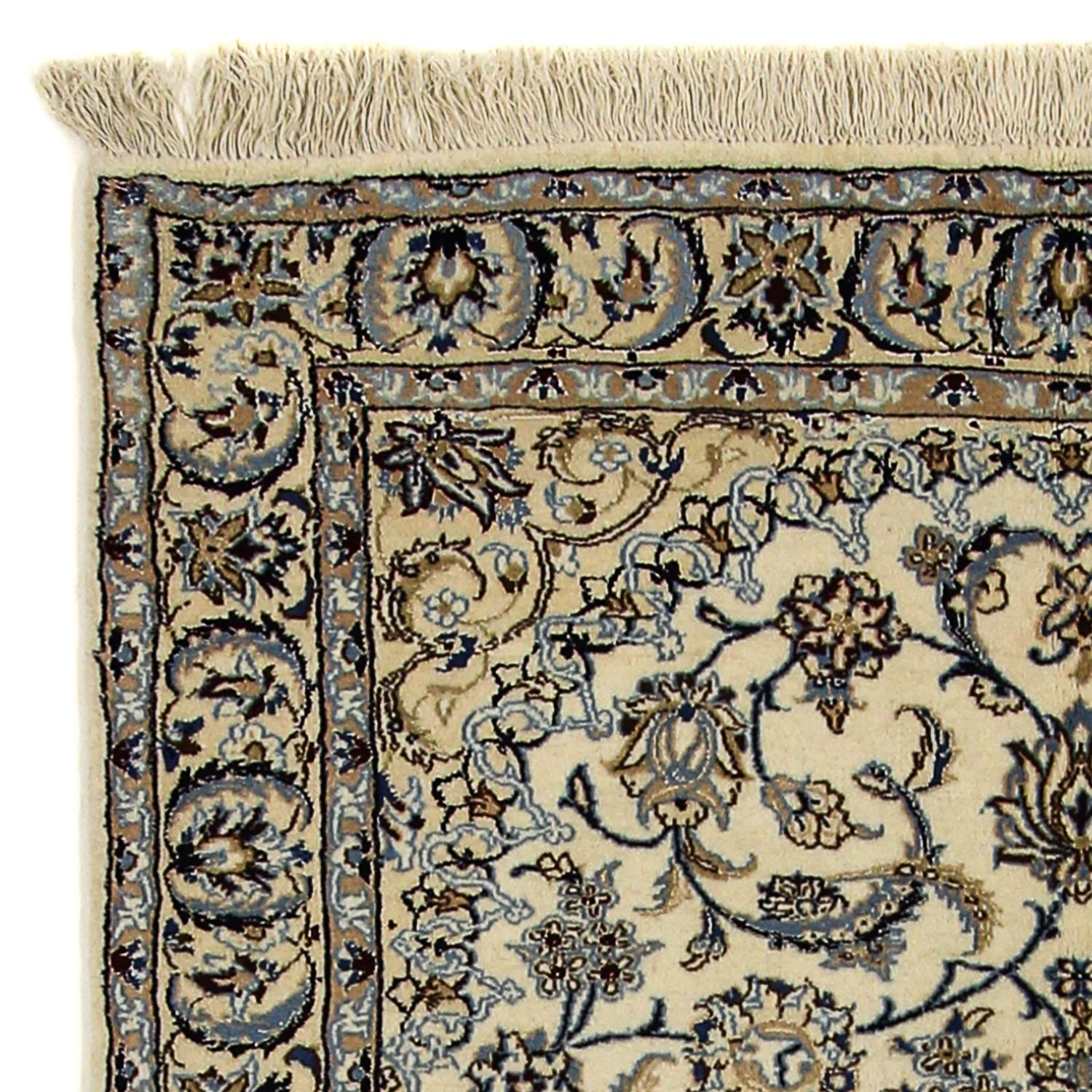 Persisk tæppe - Nain - Royal - 205 x 125 cm - beige