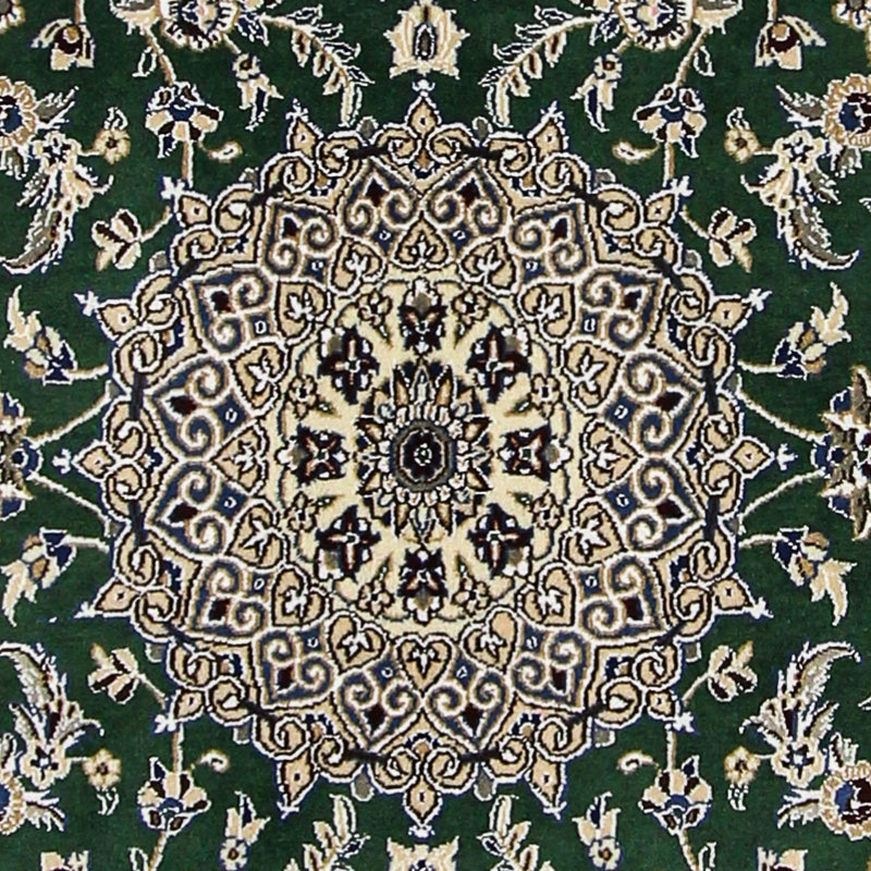 Persisk tæppe - Nain - Royal - 178 x 120 cm - mørkegrøn