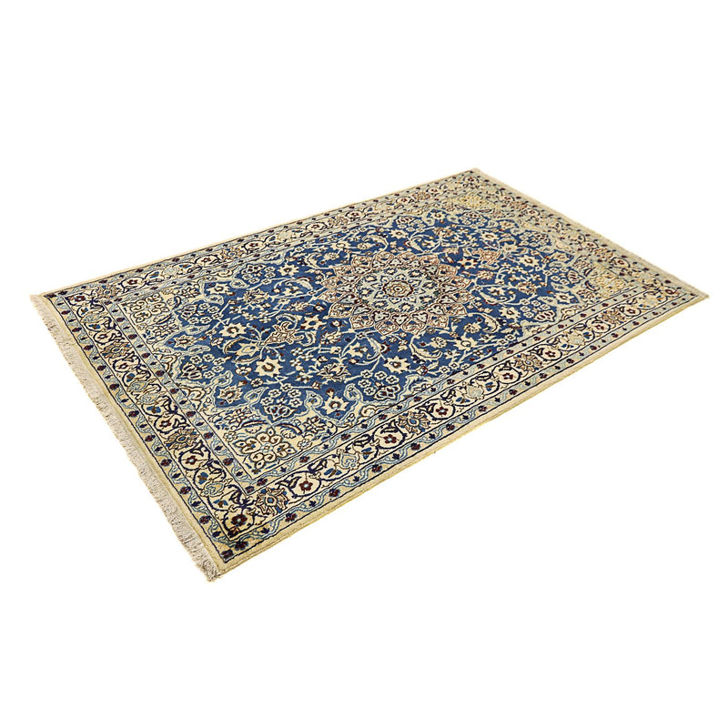 Persisk tæppe - Nain - Royal - 202 x 125 cm - mørkeblå
