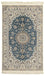 Persisk tæppe - Nain - Royal - 204 x 128 cm - mørkeblå
