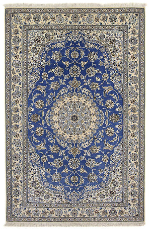 Persisk tæppe - Nain - Royal - 248 x 158 cm - blå