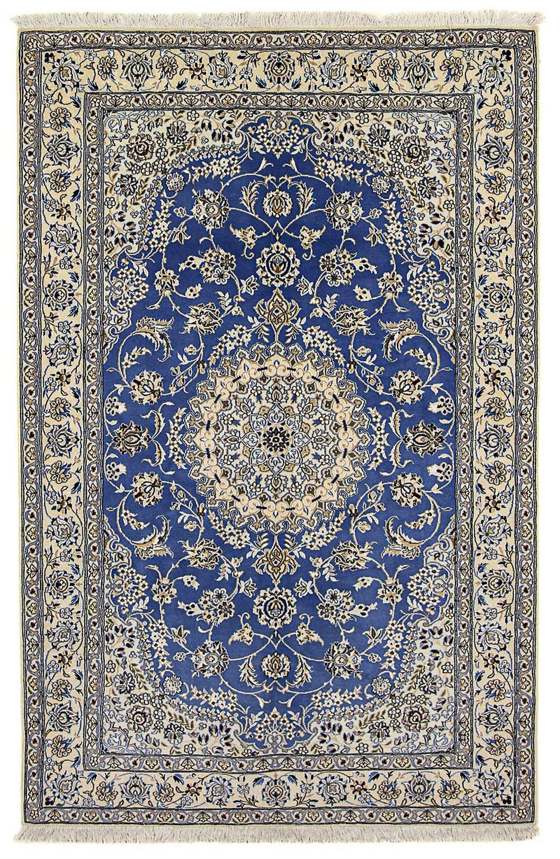 Persisk tæppe - Nain - Royal - 248 x 158 cm - blå