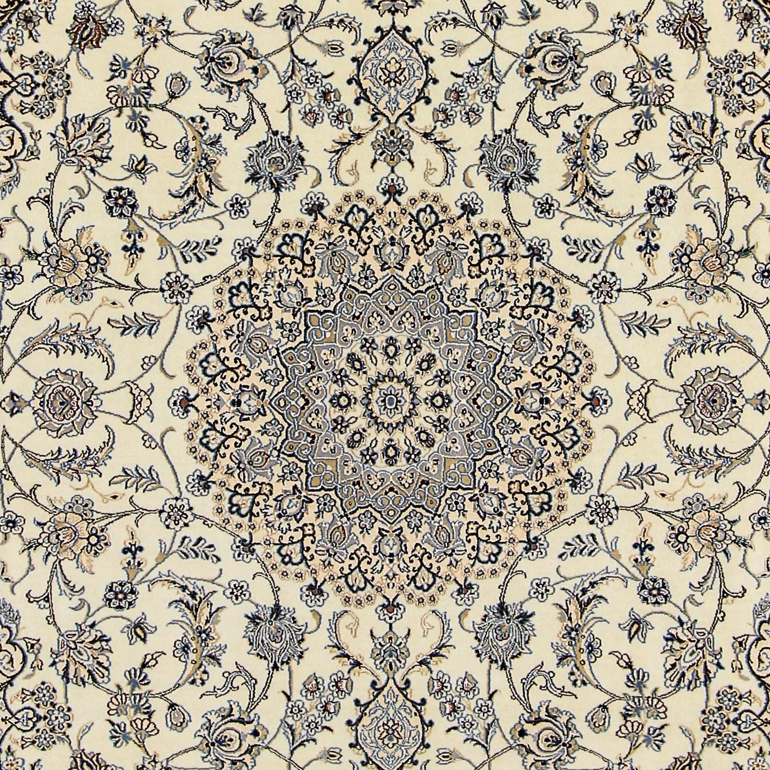 Persisk tæppe - Nain - Royal - 305 x 205 cm - beige