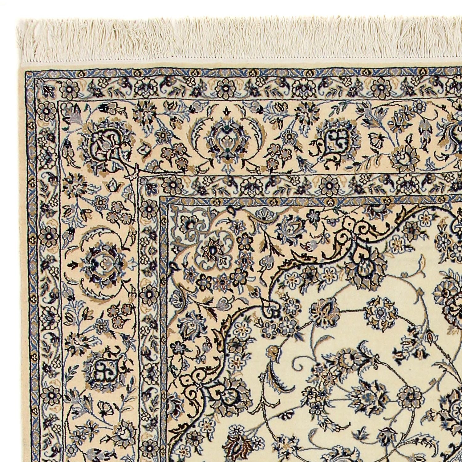 Persisk tæppe - Nain - Royal - 305 x 205 cm - beige