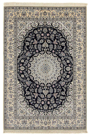 Persisk tæppe - Nain - Royal - 303 x 205 cm - mørkeblå