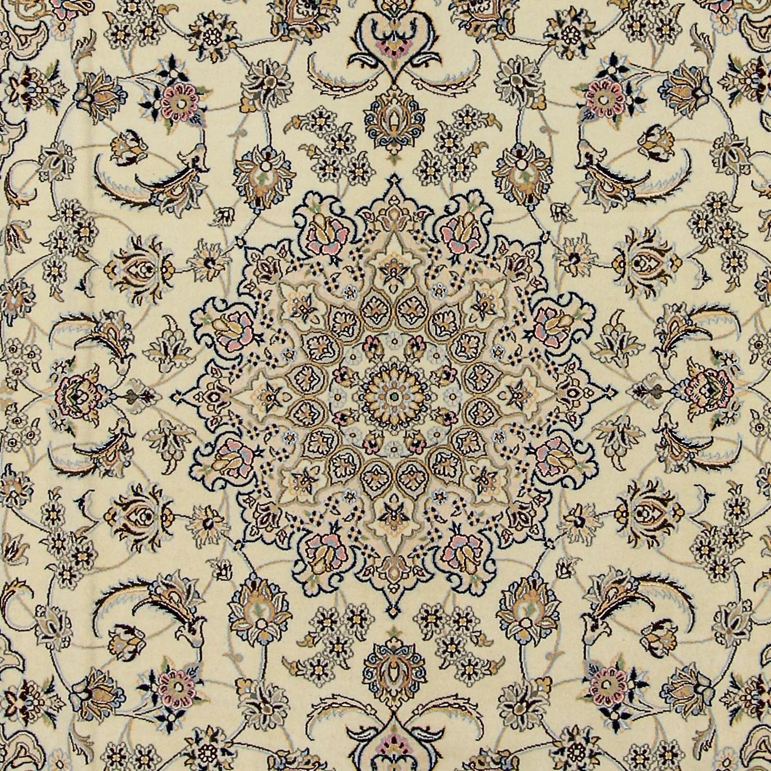 Persisk tæppe - Nain - Royal - 307 x 208 cm - beige