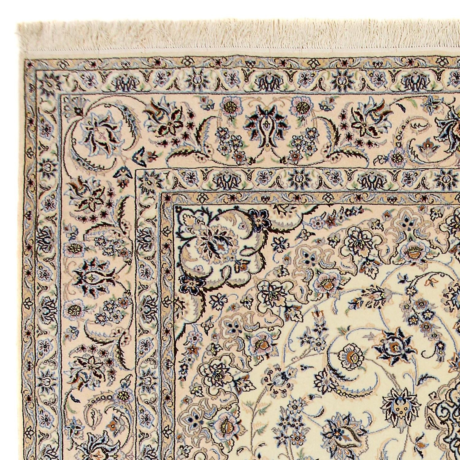 Persisk tæppe - Nain - Royal - 360 x 260 cm - beige