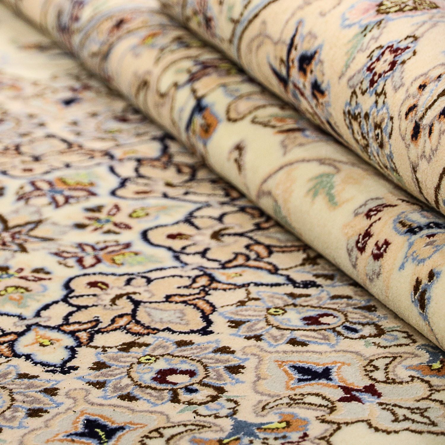 Persisk tæppe - Nain - Royal - 360 x 260 cm - beige