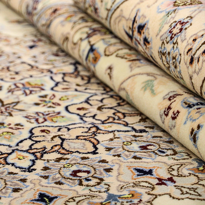 Persisk tæppe - Nain - Royal - 360 x 260 cm - beige