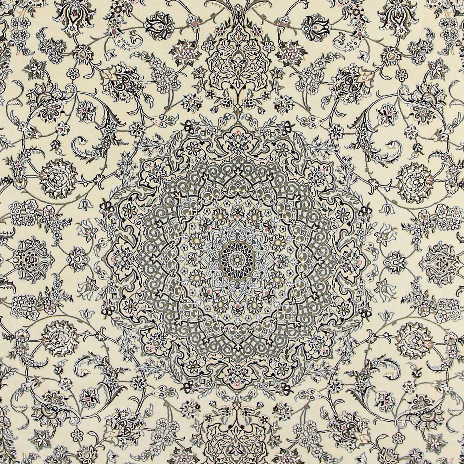 Persisk tæppe - Nain - Royal - 414 x 308 cm - beige