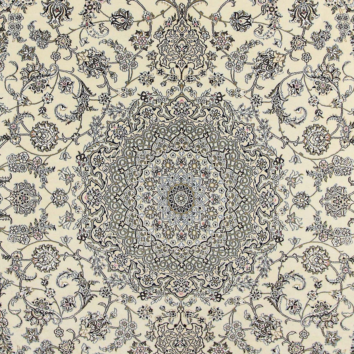 Persisk tæppe - Nain - Royal - 414 x 308 cm - beige