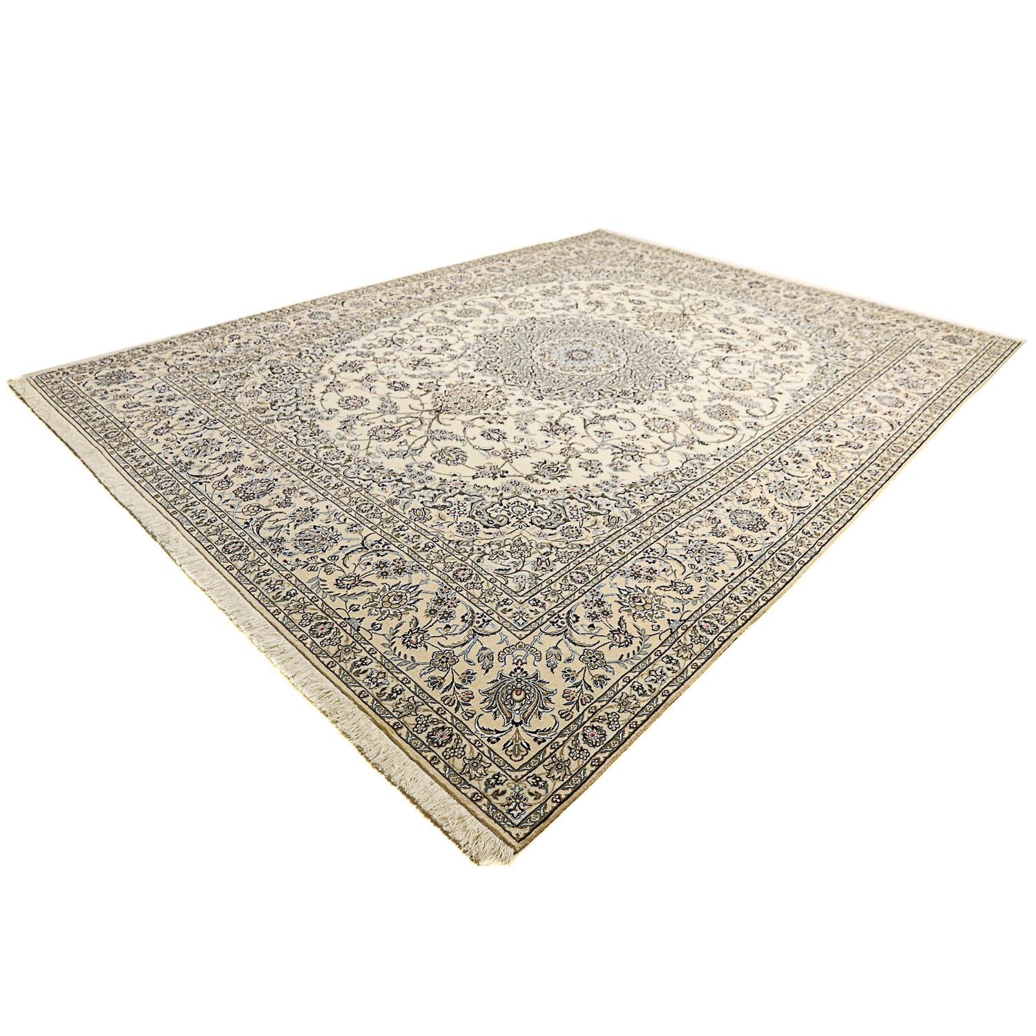 Persisk tæppe - Nain - Royal - 414 x 308 cm - beige