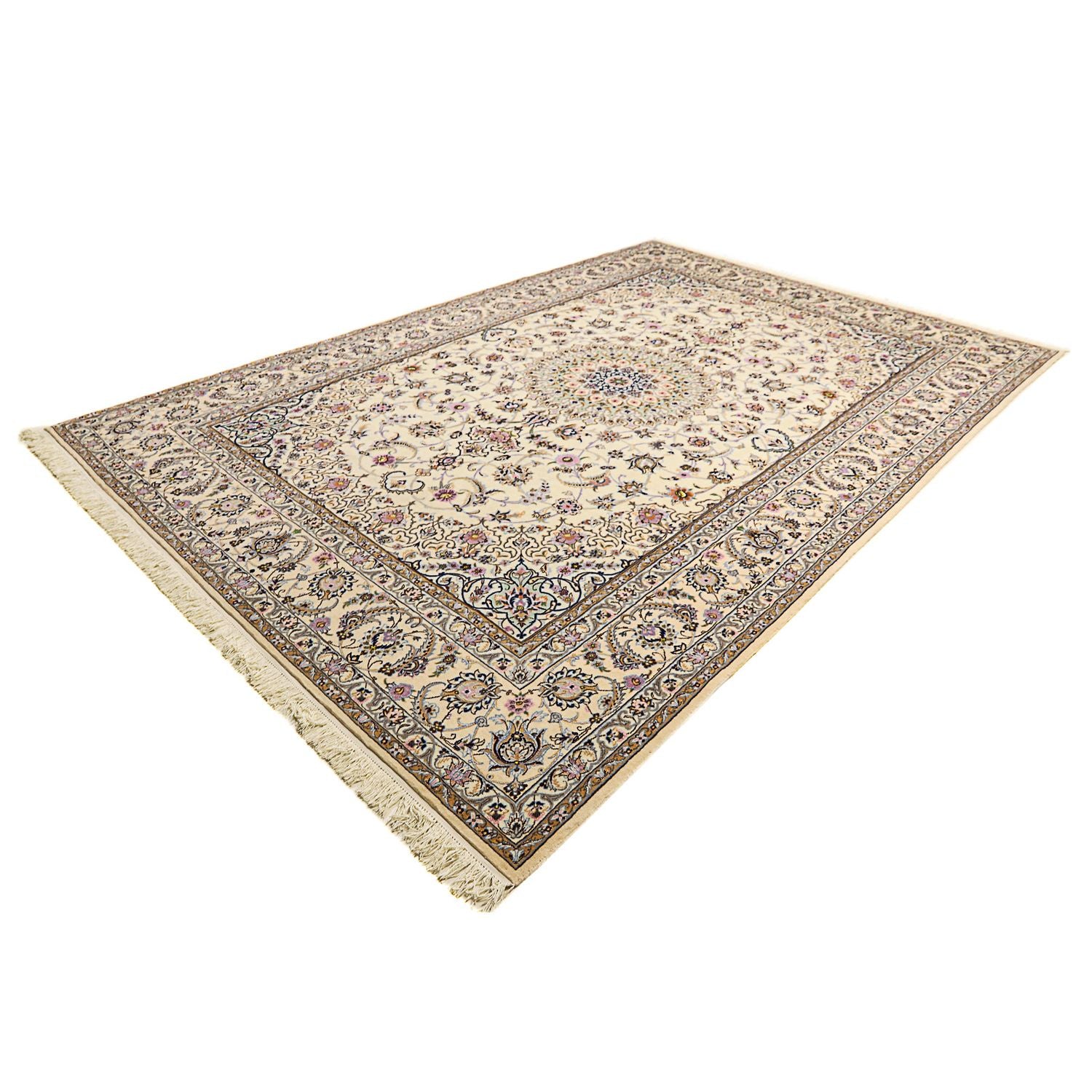 Persisk tæppe - Nain - Royal - 365 x 250 cm - beige