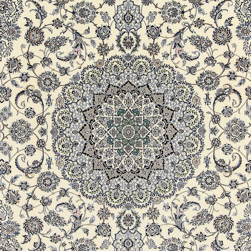 Persisk tæppe - Nain - Premium - 350 x 255 cm - beige