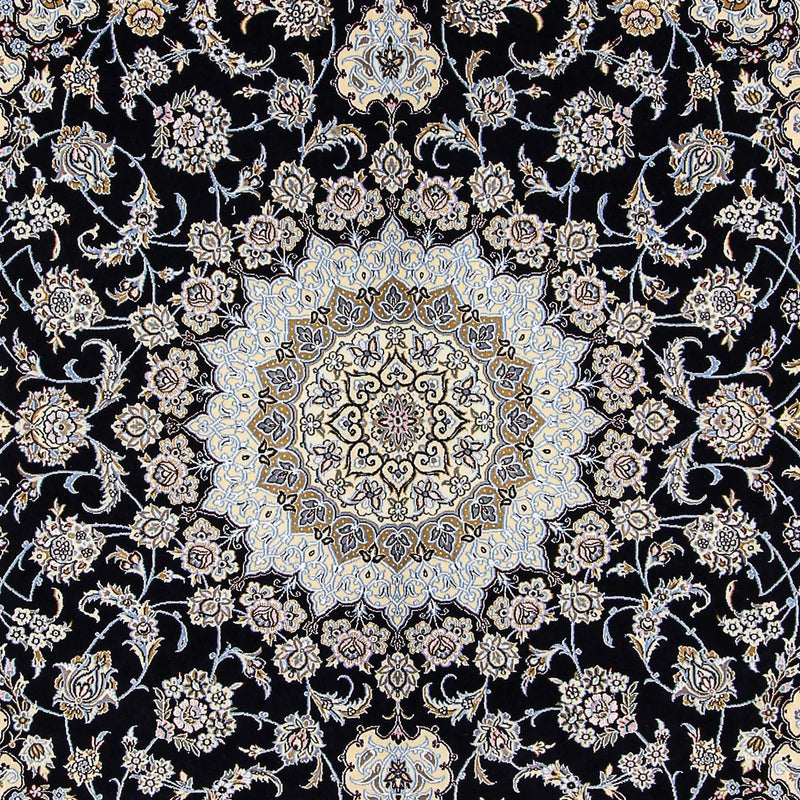 Persisk tæppe - Nain - Royal - 356 x 248 cm - mørkeblå