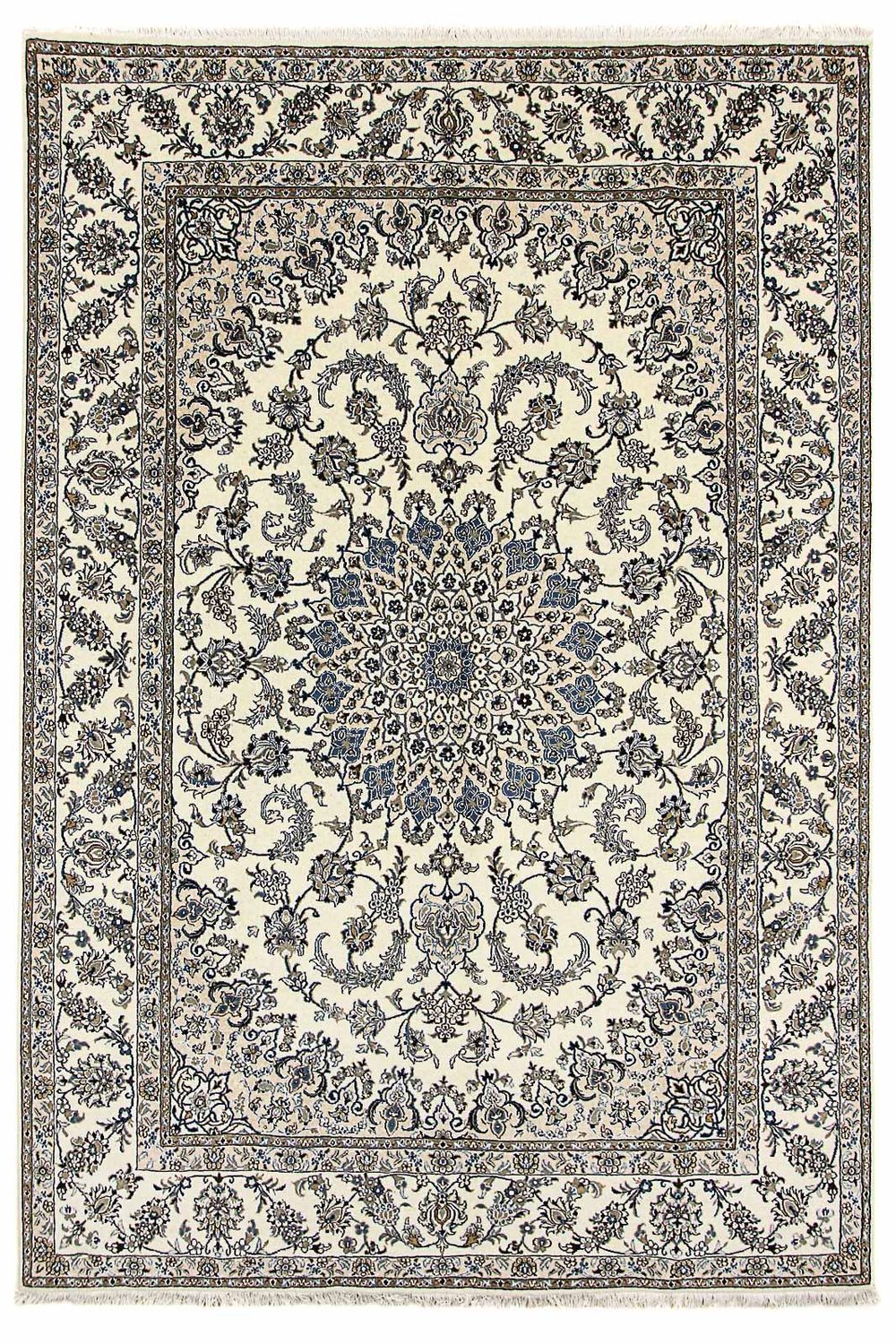 Persisk tæppe - Nain - 354 x 245 cm - beige