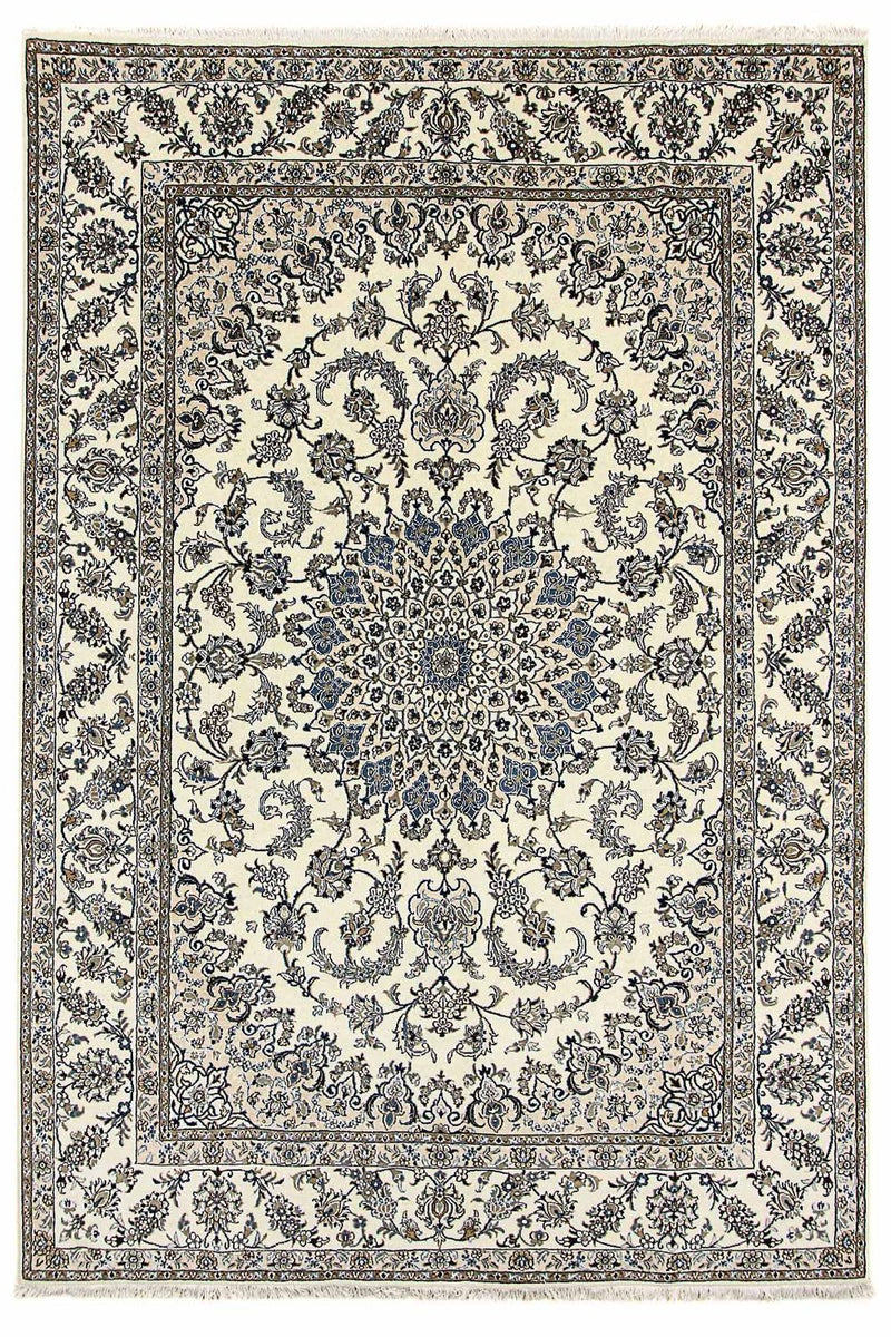 Persisk tæppe - Nain - 354 x 245 cm - beige