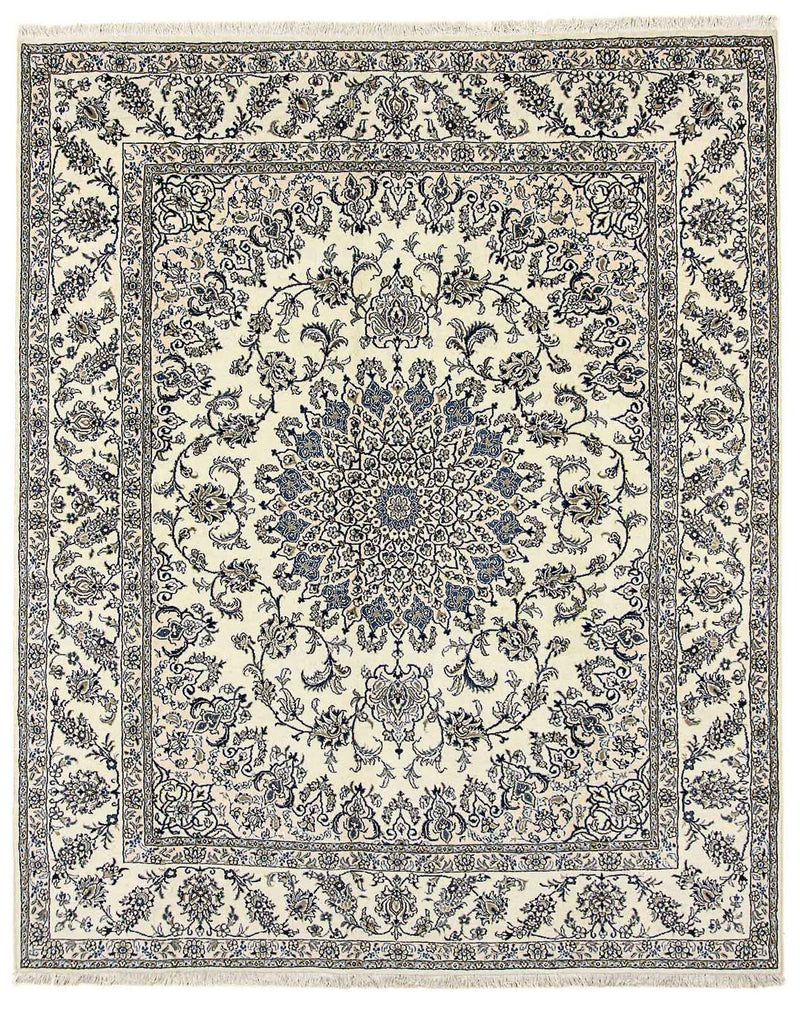 Persisk tæppe - Nain - 307 x 250 cm - beige