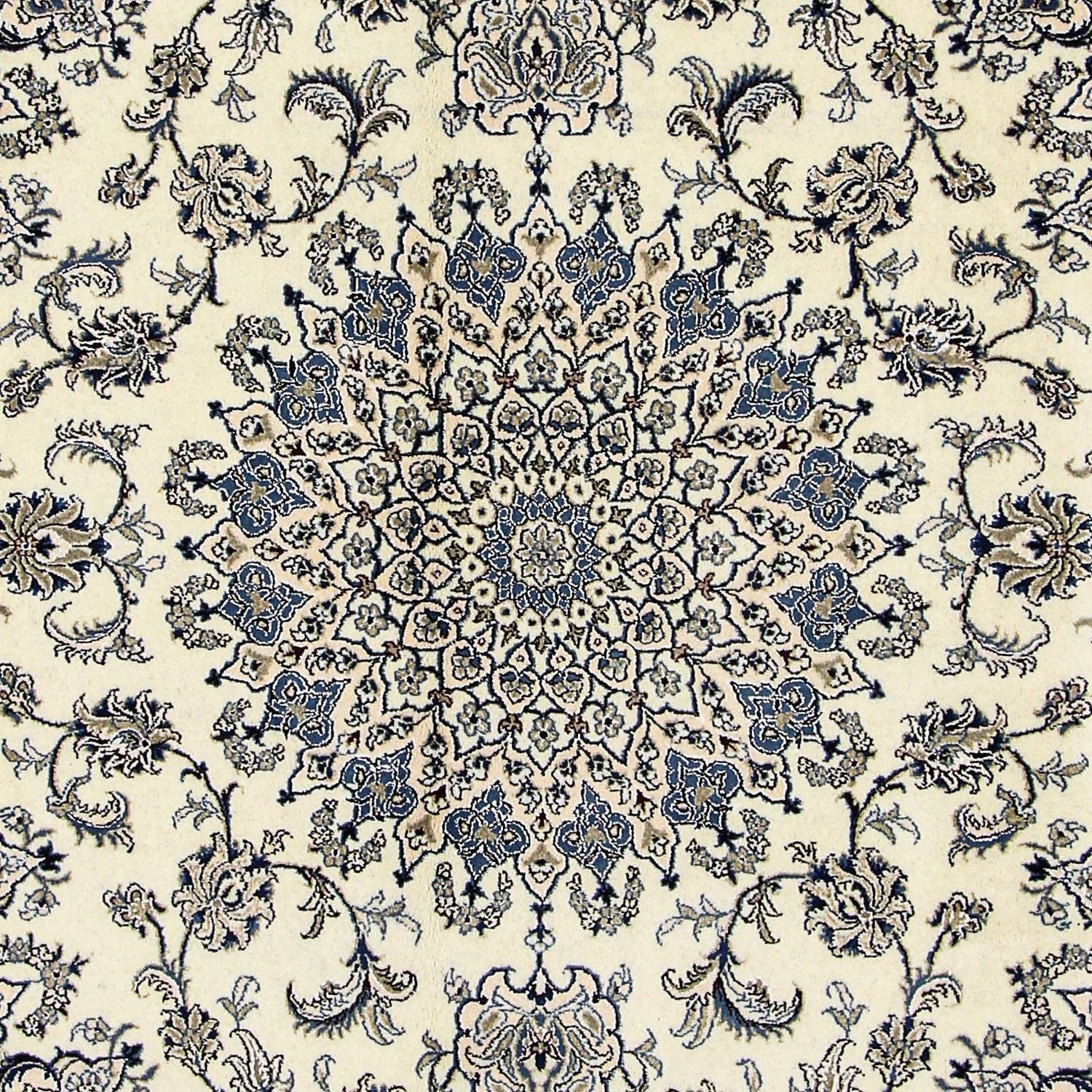 Persisk tæppe - Nain - 307 x 250 cm - beige