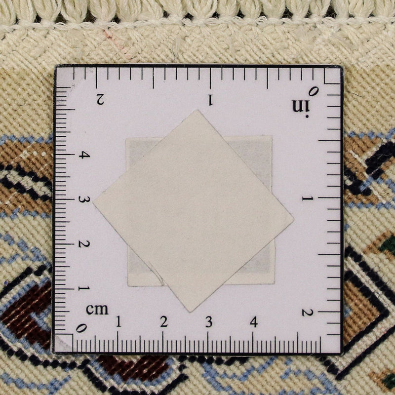 Persisk tæppe - Nain - Premium rundt  - 200 x 200 cm - beige