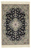 Persisk tæppe - Nain - Premium - 117 x 80 cm - mørkeblå
