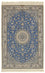 Persisk tæppe - Nain - Premium - 167 x 107 cm - blå
