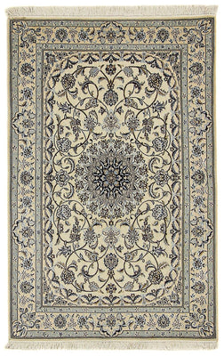 Persisk tæppe - Nain - Premium - 156 x 102 cm - beige