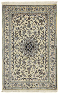 Persisk tæppe - Nain - Premium - 156 x 102 cm - beige
