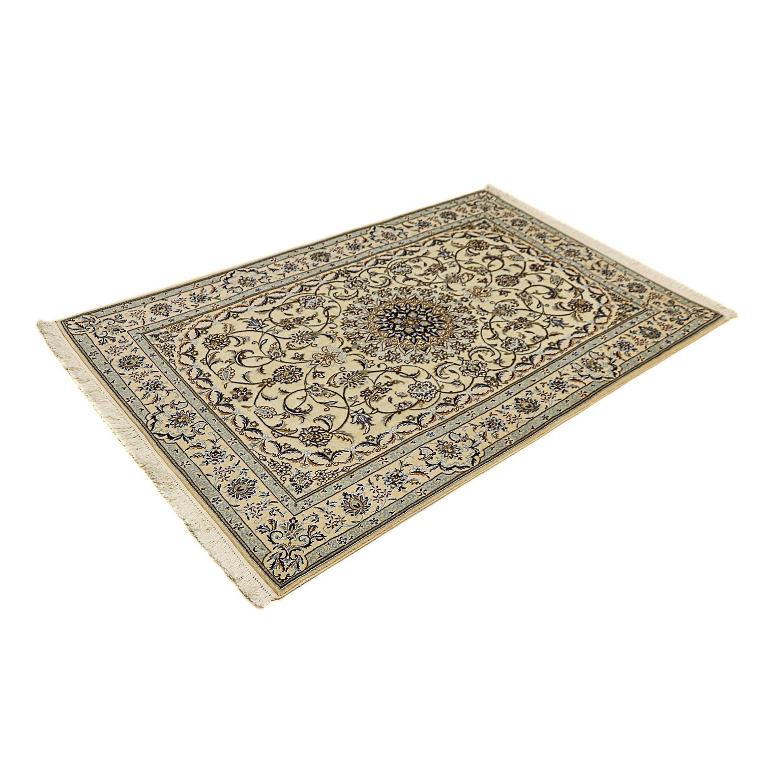 Persisk tæppe - Nain - Premium - 156 x 102 cm - beige