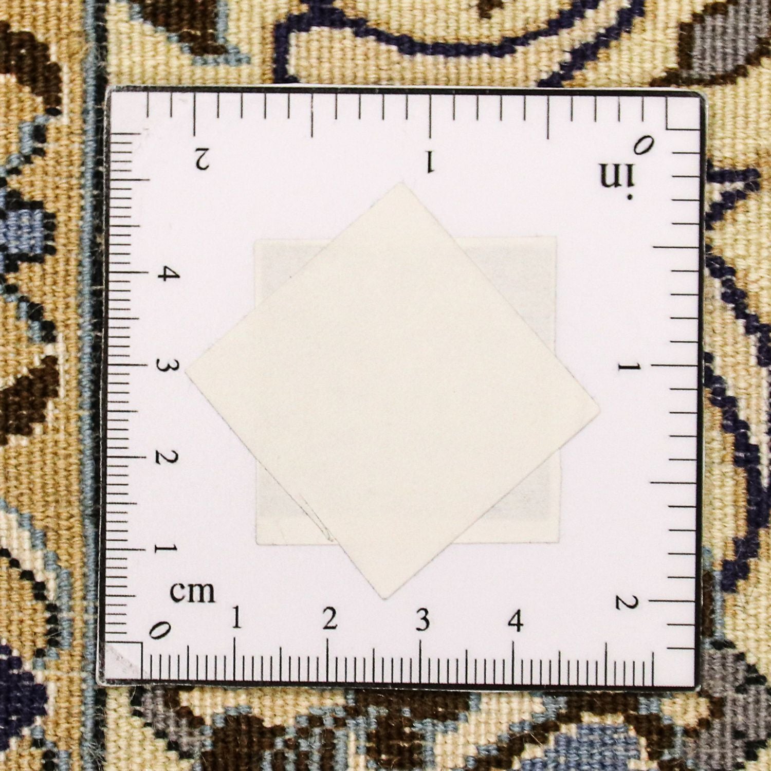 Persisk tæppe - Nain - Premium - 155 x 100 cm - mørkegrøn