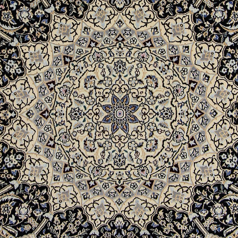 Persisk tæppe - Nain - Premium - 190 x 128 cm - beige