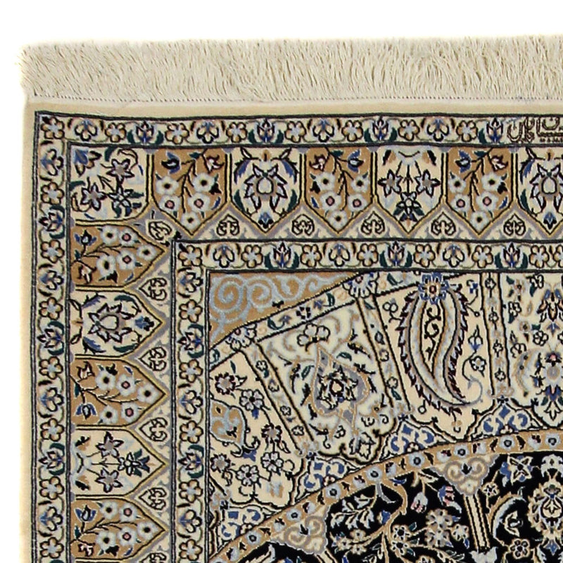 Persisk tæppe - Nain - Premium - 190 x 128 cm - beige