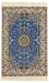 Persisk tæppe - Nain - Premium - 120 x 80 cm - blå