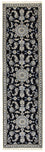 Løber Persisk tæppe - Nain - 290 x 80 cm - mørkeblå