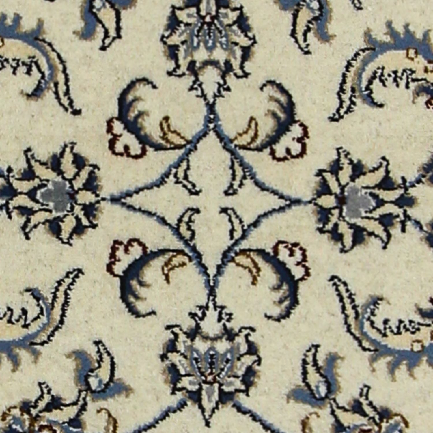 Løber Persisk tæppe - Nain - 194 x 80 cm - beige