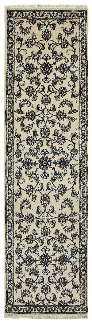 Løber Persisk tæppe - Nain - 284 x 76 cm - beige